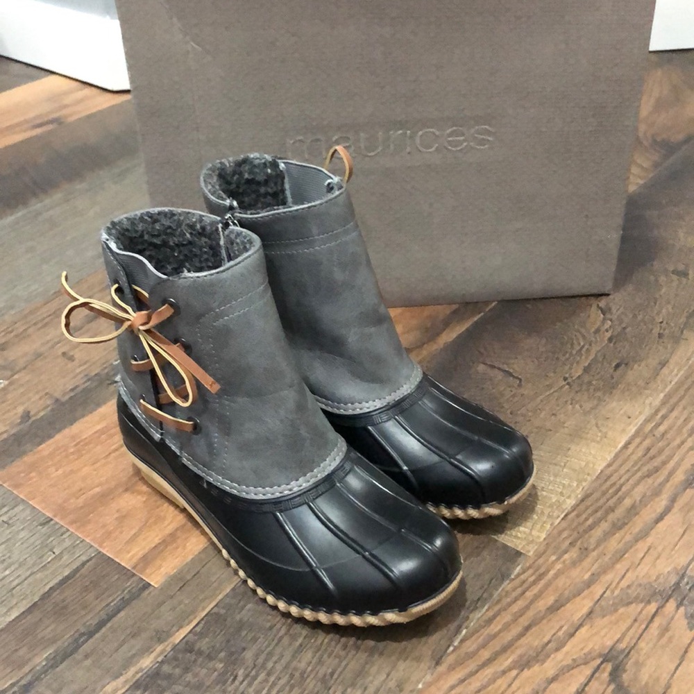 Maurice’s boots